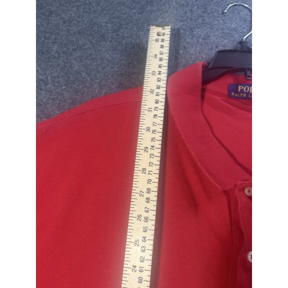 Polo Ralph‎ Lauren Red Short Sleeve Mesh Polo Shirt Size 4XB